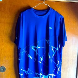 Stylish Lacoste Sport shirt with eye grabbing pattern